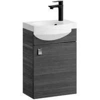 Planetmöbel Badmöbel Set Waschtisch mit Unterschrank 40 x 60