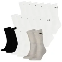 Puma Socken Cush Crew Sportsocken Tennis Socken Unisex WEISS
