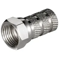 Goobay Aufdreh-F-Stecker 5,2 mm, Kupfer