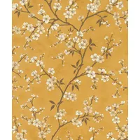 Rasch Textil Selection 456721 Vliestapete Blumenoptik 10.05 x 0.53