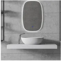 Bernstein Waschbecken RELAX, Mineralguss Solid Stone - 52,8 x