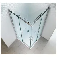 Glaszentrum Hagen Artemis Komplettdusche mit Schiebetür 90 x 195