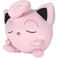 Pokémon Pummeluff, schlafen Plüsch 45cm Kuscheltier - Rosa