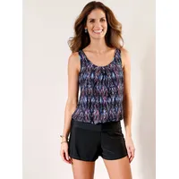 Sieh an! Bikini-Hose Badeshorts schwarz 48