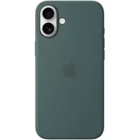 Apple iPhone 16 Plus Silikon Case mit MagSafe seegrün