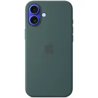 Apple iPhone 16 Plus Silikon Case mit MagSafe seegrün