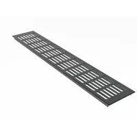MS Beschläge Lüftungsgitter Alu 100 x 400 mm RAL