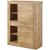 99rooms Silvester Vitrine II Bartex Eiche