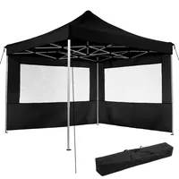 Tectake tectake® Pavillon 3 x 3 m, mit Aluminiumgestell,