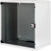 Roline 19-Zoll Wandgehäuse Basic 12 HE, 540x400 BxT Bausatz