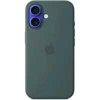 Apple iPhone 16 Silikon Case mit MagSafe seegrün
