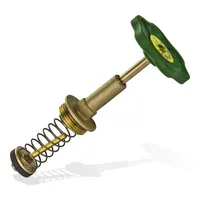 Schlösser Armaturen KFR Oberteil 1" Zoll lang Messing Hahnoberteil