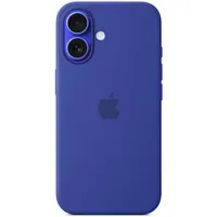 Apple iPhone 16 Silikon Case mit MagSafe ultramarin