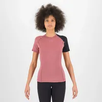 Karpos Dinamico Merino 130 Kurzarm-baselayer - Deco Rose /