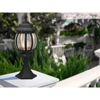MeineWunschleuchte LED Sockelleuchte zur Wegbeleuchtung Gartenbeleuchtung, Gartenlaterne Höhe 49cm