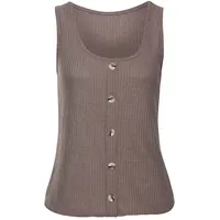 LASCANA Trägertop Damen taupe Gr.48/50