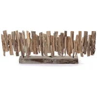 Creedwood Große Skulptur auf Sockel SOLEA | Treibholz, 80cm
