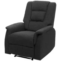 MCW Fernsehsessel MCW-F23, Relaxsessel Liege Sessel, Stoff/Textil 102x79x96cm ~