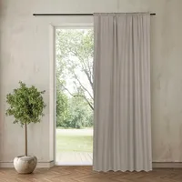 Gerster collection Fertiggardine 140 x 270 cm Mischgewebe Grau