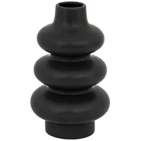 Atmosphera Créateur d'intérieur Atmosphera | Keramikvase clothilde schwarz h25cm