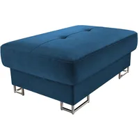 Mirjan24 Polsterhocker Blau, Holz, 2-Sitzer, Rechteckig, 104x42x67 cm, Wohnzimmer,