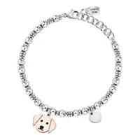 La Petite Story Armband Edelstahl Emaille bunt