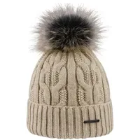 Areco Pudelmütze Beige