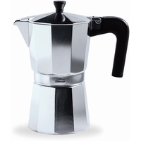 Lacor - 62029 - Italienische Kaffeemaschine, Express-Kaffeemaschine, Aluminiumguss, geeignet