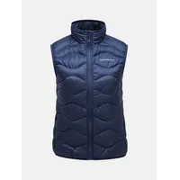 Peak Performance Damen Helium Down Weste (Größe L, blau)