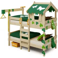 Wickey Kinderbett Etagenbett CrAzY Ivy mit Plane Hochbett, 90