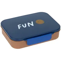 Lässig Kinder Brotdose Frühstücksbox BPA-frei mit herausnehmbarer Trennung/Bento-Lunchbox Little