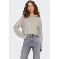 Jdy Kapuzenpullover JDYRUE LIFE L/S SHORT HOOD PUL KNT