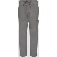 S.Oliver - Weiche Relaxed-Jogpants mit Tapered Leg, Damen, grau,