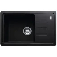 Franke Malta BSG 611-62 links Fragranit schwarz Handbetätigung 620