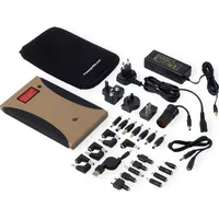 Powertraveller Powergorilla 24000 mAh LiPo USB-A Sand Outdoor, Statusanzeige