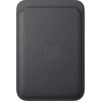 Apple iPhone Feingewebe Wallet mit MagSafe Schwarz