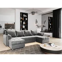 Masseno Ecksofa NAKO mit Schlaffunktion U-Form, Sofa mit Bettkasten,