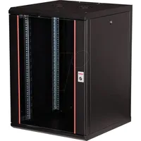 Roline 19-Zoll Wandgehäuse Pro 16 HE 600x600 BxT schwarz