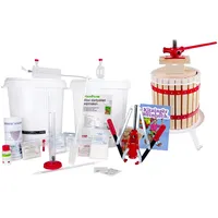 Ich-zapfe Wein selber machen Set - MAXI mit Obstpresse