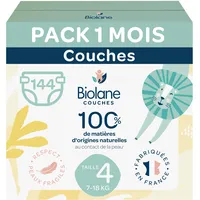 Biolane - Windeln Größe 4 – (7 – 18