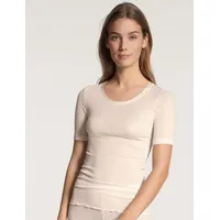CALIDA True Confidence Shirt Short Sleeve Elfenbein Large Damen