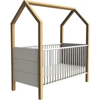 Hti-Living Babybett, House - Weiß