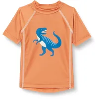 Playshoes UV-Schutz Shirt Unisex Kinder Schwimmshirt Badebekleidung, Dino Ocker,