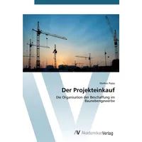 Av Akademikerverlag Der Projekteinkauf