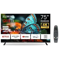 KB Elements ELT75QL7DE 75" QLED 4K Smart TV rahmenlos