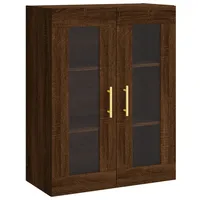 VidaXL Wandschrank Braun Eichen-Optik 69,5x34x90 cm