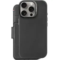 Decoded Leather Detachable Wallet iPhone 16 Pro Black