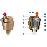 Emmeti s.p.a Automatik Entlüfter DUO 3/8"