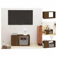 VidaXL TV-Schrank Braun Eichen-Optik 60x24x32 cm Holzwerkstoff