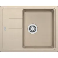 Franke BFG 611-62 links Einbauspüle sand Handbetätigung 620 x